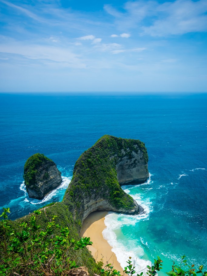 Pantai Kelingking di Nusa Penida, Kabupaten Klungkung